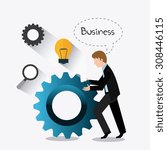 Business digital design, vector illustration, eps 10.