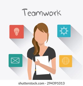 Business digital design, vector illustration eps 10.