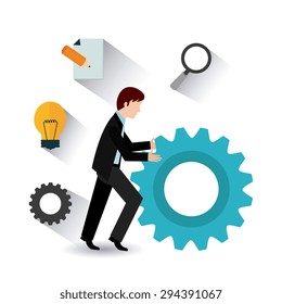 Business digital design, vector illustration eps 10.