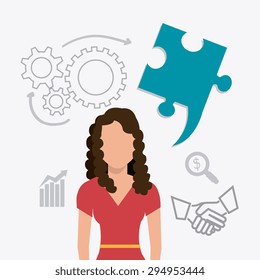 Business digital design, vector illustration eps 10.