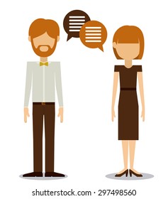 Business digital design, vector illustration eps 10