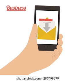 Business digital design, vector illustration eps 10