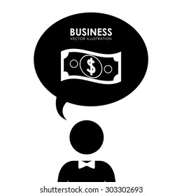 Business digital design, vector illustration eps 10