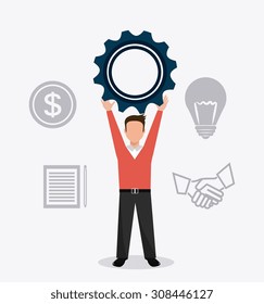 Business digital design, vector illustration, eps 10. Business digital design, vector illustration, eps 10.