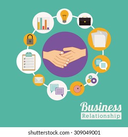 Business digital design, vector illustration eps 10