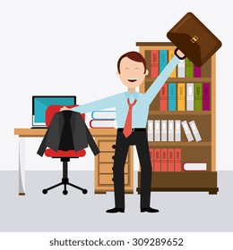 Business digital design, vector illustration, eps 10.