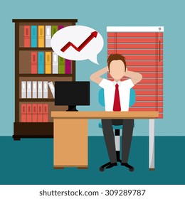 Business digital design, vector illustration, eps 10.