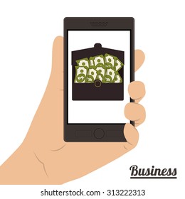Business digital design, vector illustration eps 10