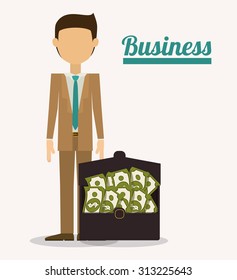 Business digital design, vector illustration eps 10