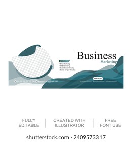 Business Digital marketing and corporate social media post design template Free