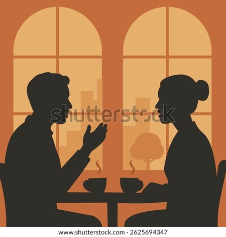 business discussion in office caffe