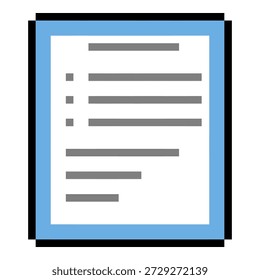Business Document List Checklist Pixel