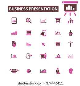 business documentation, office, website, library, knowledge, open book, presentation, internet, chart, resource, folder, management, contract, workplace, supplies icons, signs vector concept
