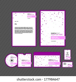 Business Template Business Identity Template Stock Vector (Royalty Free ...