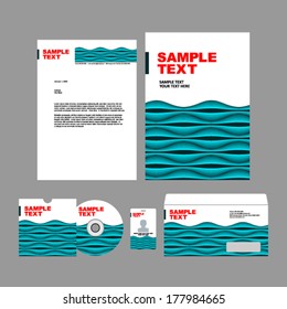 Business documents blank set 