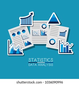 business documents report documents working management statistics data analysis