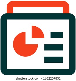 business documents - vector icon
