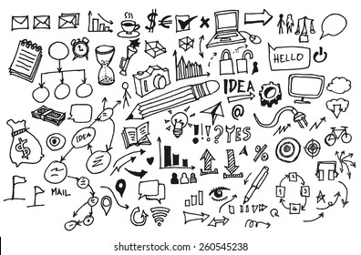 Business doodles
