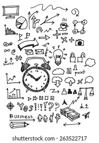 Business doodles