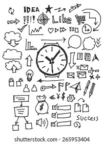 Business doodles