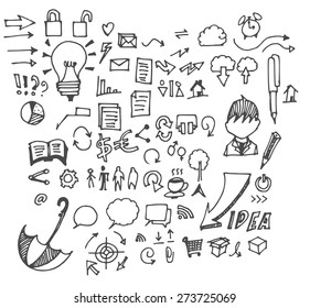 Business doodles