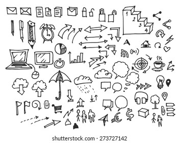 Business doodles