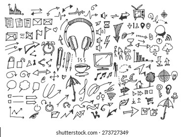 Business doodles