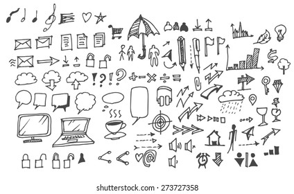 Business doodles