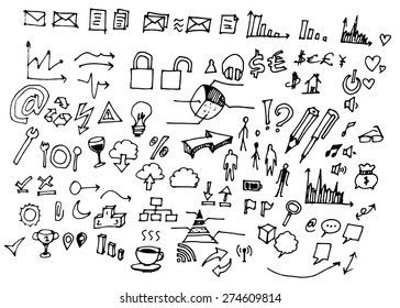 Business doodles
