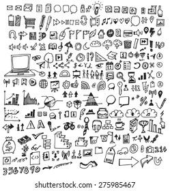 Business doodles