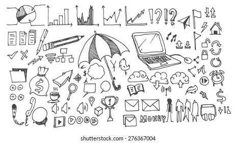 Business doodles
