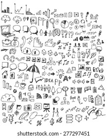 Business doodles