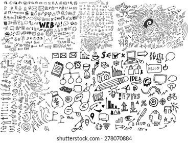 Business doodles