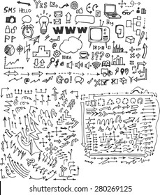 Business doodles