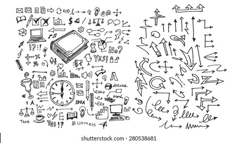 Business doodles