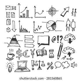 Business doodles