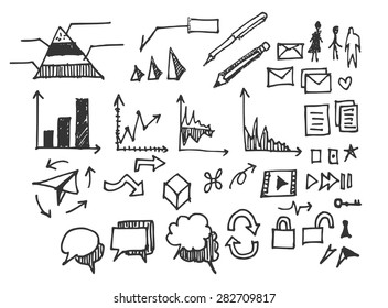 Business doodles