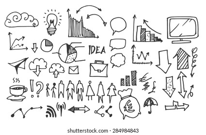 Business doodles