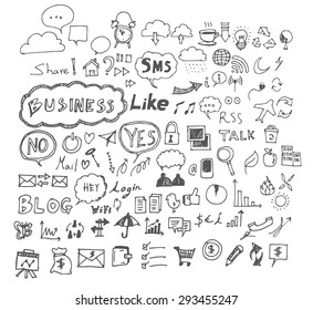 Business doodles