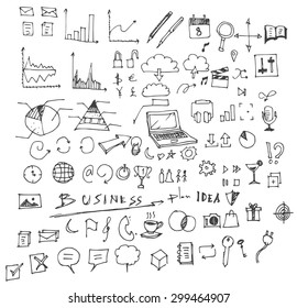 Business doodles
