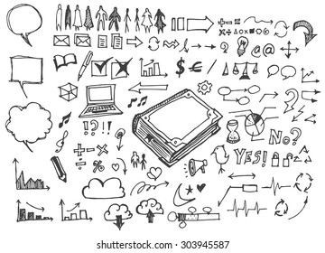 Business doodles