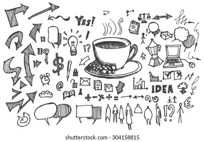 Business doodles