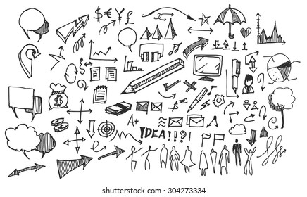 Business doodles