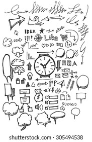 Business doodles