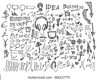 Business doodles