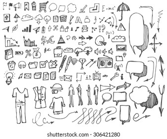 Business doodles