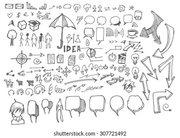 Business doodles