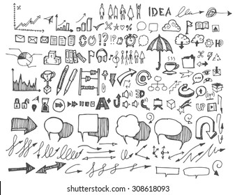 Business doodles