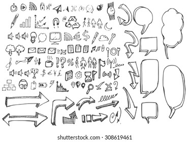 Business doodles