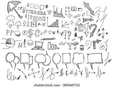 Business doodles